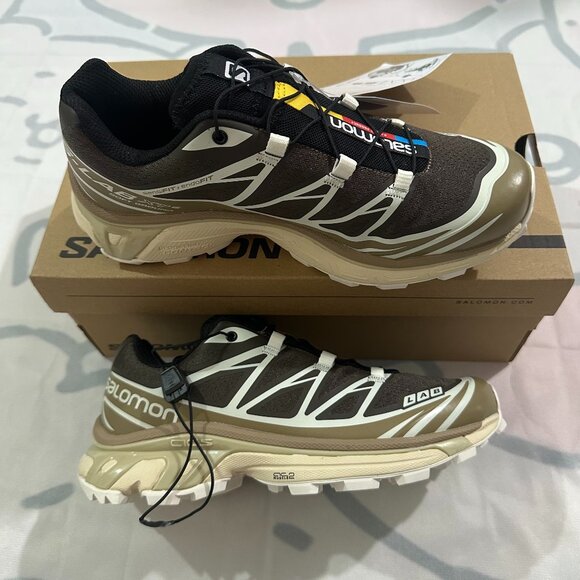 Salomon Xt-6 Series Multi-Color Low-Top Outdoor Sports Shoes - Picture 1 of 6